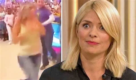 holly willoughby nip slip|Holly Willoughby: This Morning stars breast pops out live on air